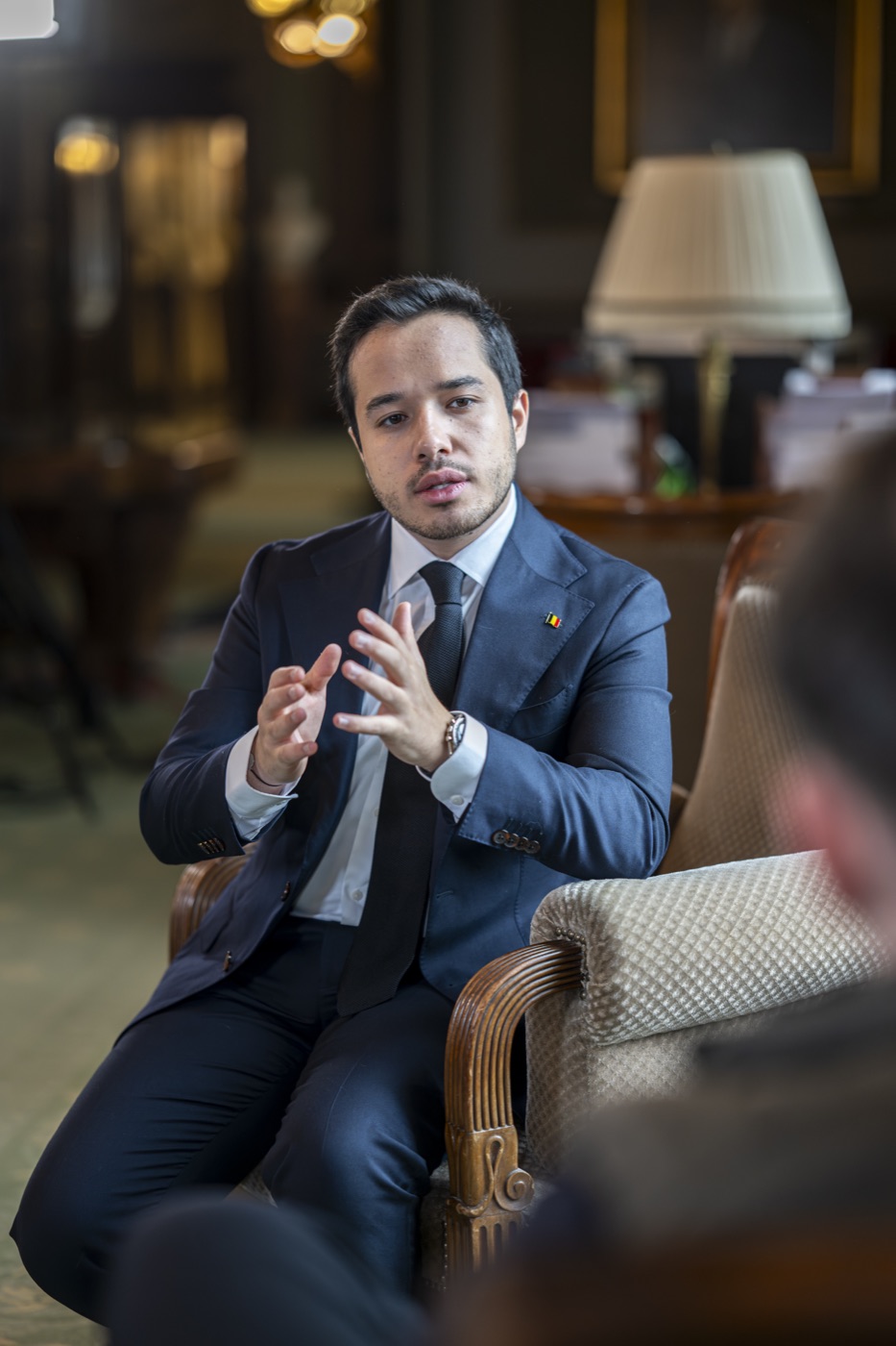 Ismaël Nuino en commission